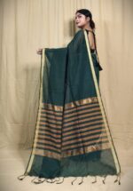 Cotton Silk Stype Saree With B.P. - Image 4