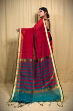 Cotton Silk Stype Saree With B.P. - Image 3