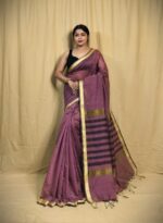 Cotton Silk Stype Saree With B.P. - Image 2