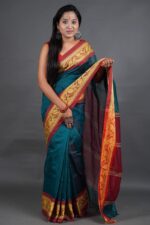 Cotton Silk Kalka Saree With B.P.