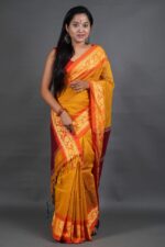 Cotton Silk Kalka Saree With B.P. - Image 4