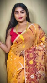 New Soft Pata jamdani Saree Without B.P. - Image 3