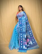 New Soft Pata jamdani Saree Without B.P. - Image 2