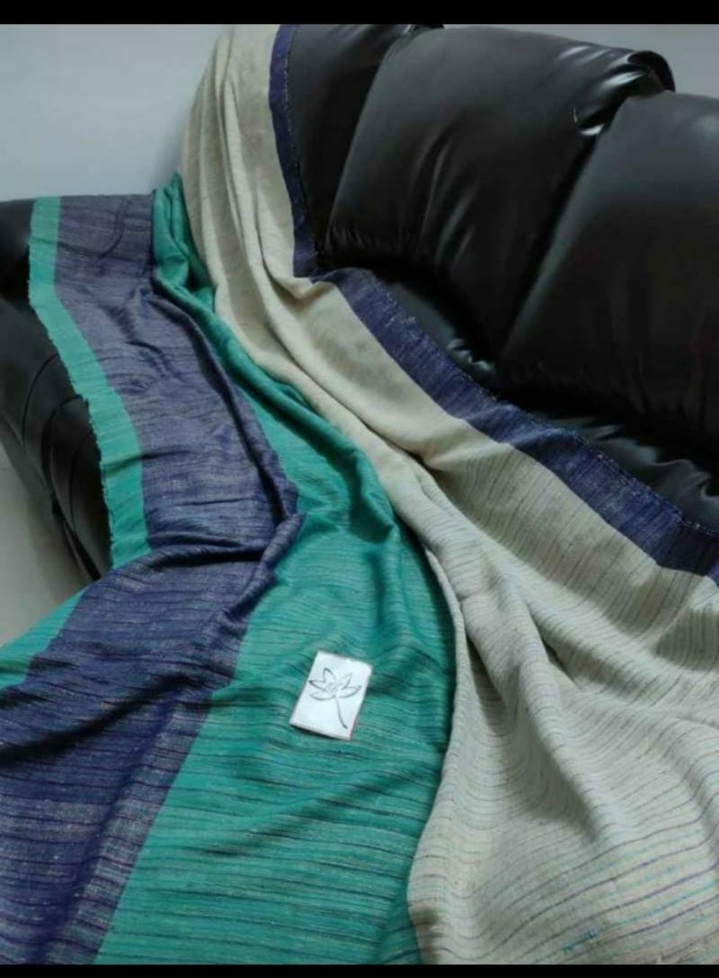 H Best Quality Cotton Ketiye Saree With B.P. - Image 1