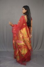 Allover Moslin Bird Pallu Saree With B.P. - Image 2
