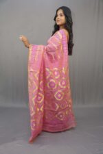 New Allover Chakro Jamdani Saree With B.P. - Image 3