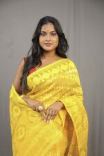 New Allover Chakro Jamdani Saree With B.P. - Image 2